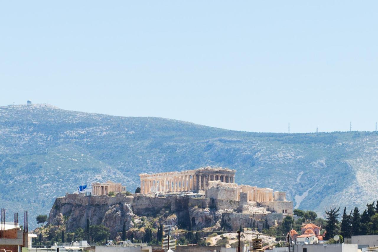 شقة Acropolis Tony'S Penthouse أثينا المظهر الخارجي الصورة