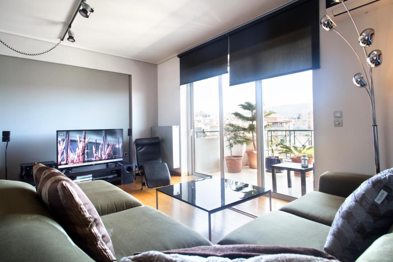 شقة Acropolis Tony'S Penthouse أثينا المظهر الخارجي الصورة